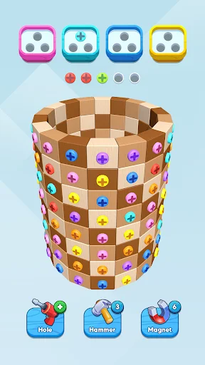 Download Screw Land 3D Terbaru – Puzzle Sekrup Seru & Gratis - Screenshot 14