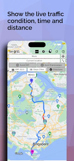 Unduh ERP @ SG Terbaru – Cek Tarif ERP Singapura Gratis - Screenshot 4