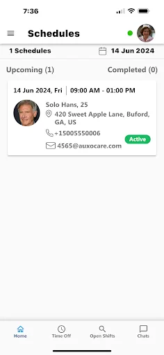 Download Auxo CareGiver Terbaru – Kelola Absensi Perawat Mudah - Screenshot 5