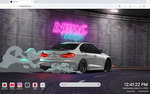 BMW F30 Drifting Live Wallpaper – Download Gratis Chrome - Screenshot 3