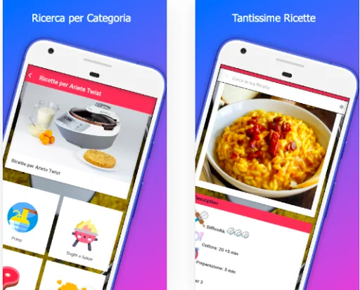 Download Resep Ricette per Twist Ariete Terbaru – Panduan Memasak - Screenshot 3