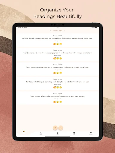 Unduh Tarot Journal Terbaru – Kelola & Analisis Kartu Tarot Anda - Screenshot 8