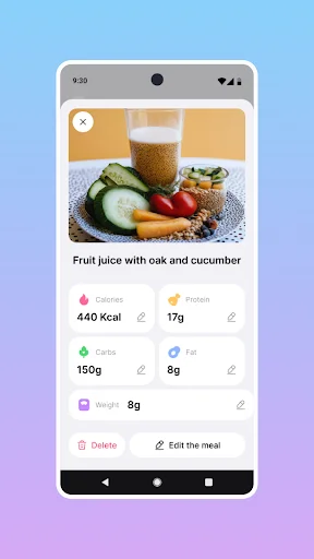 Download TrailFitCal Terbaru – Pelacak Kalori & Diet AI Gratis - Screenshot 3