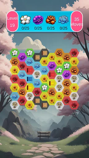 Download Blossom Bloom Terbaru – Game Puzzle Bunga Gratis - Screenshot 3