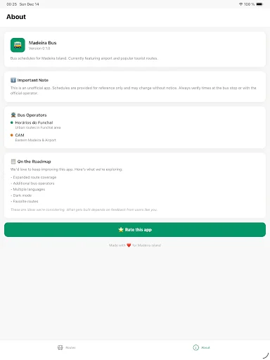 Download Madeira Bus Terbaru – Jadwal Bus Offline & Praktis - Screenshot 13