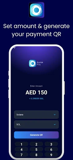 Download AurasPay POS Terbaru – Solusi Pembayaran Kripto Aman - Screenshot 1