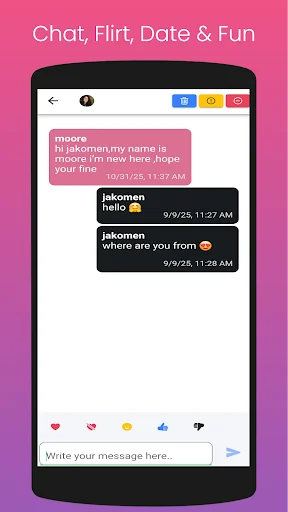 Download Real Chat – Aplikasi Kencan Terbaru, Temukan Jodohmu - Screenshot 4