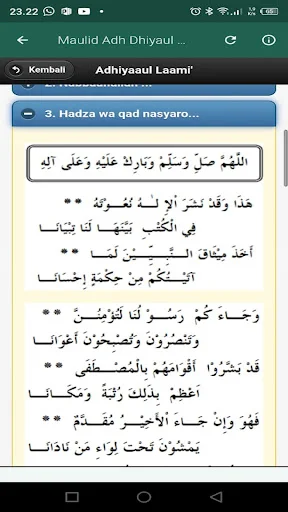 Download Rawi Maulid Nabi Offline Terbaru – Kitab Sholawat Gratis - Screenshot 8