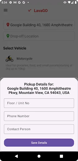 Download LavaGO Terbaru – Layanan Pengiriman Cepat & Andal - Screenshot 5