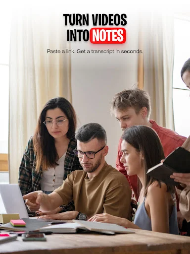 Download Video Transcriber: VidNotes – Transkrip AI Youtube Gratis - Screenshot 9