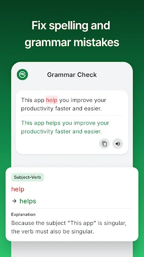 Download Grammar Check – AI Writing Terbaru – Koreksi Teks Gratis - Screenshot 1