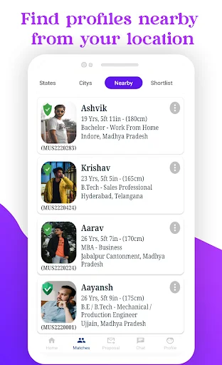 Download HumsafarLife Matrimony App Terbaru – Temukan Pasangan Hidup - Screenshot 3