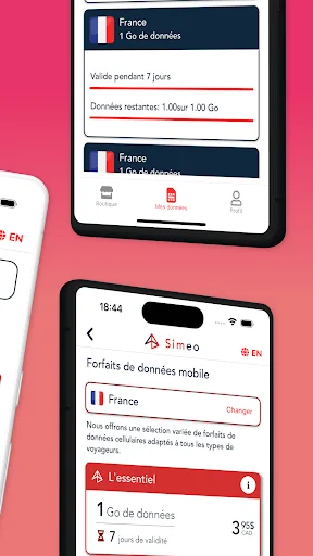 Download Simeo eSIM – Internet Murah & Mudah untuk Travel - Screenshot 2