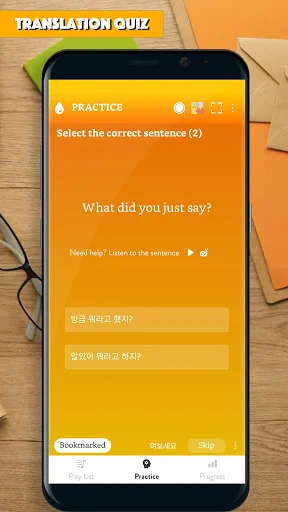 Download Korean Sentence Master Terbaru – Belajar Bahasa Korea - Screenshot 20