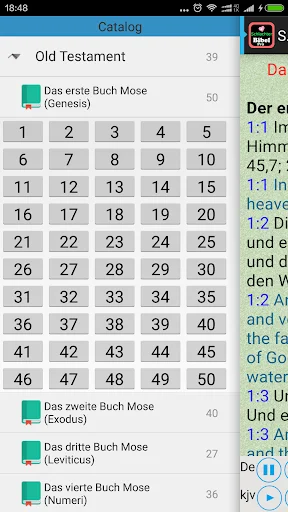 Download Audio German Schlachter Bible Terbaru – Alkitab Jerman - Screenshot 7