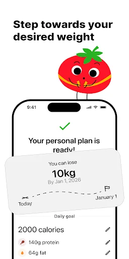 Download Calorie Counter: TrackAI – Lacak Nutrisi Makanan Anda - Screenshot 6