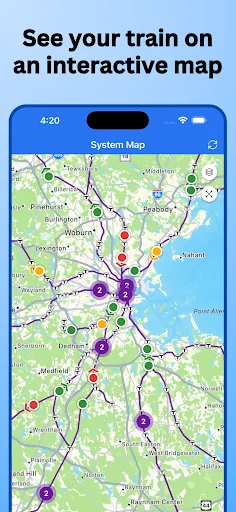 Download Boston Rail Terbaru – Lacak Kereta MBTA Commuter Rail - Screenshot 6