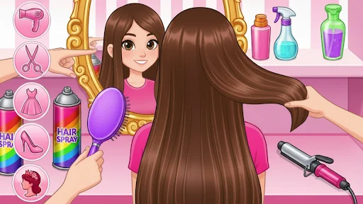Download Cute Doll Dress Up Terbaru – Game Fashion Anak Gratis - Screenshot 1