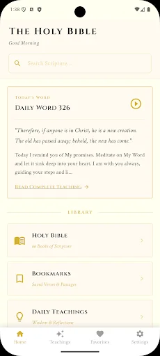 Download Holy Bible KJV Audio Offline – Baca Alkitab Gratis - Screenshot 1