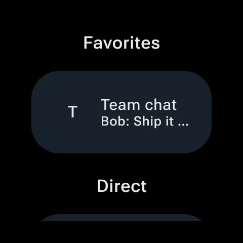 Download TeleWatch: Telegram Wear OS – Chat di Jam Tangan Pintar - Screenshot 16