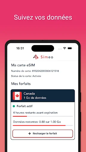 Download Simeo eSIM – Internet Murah & Mudah untuk Travel - Screenshot 5
