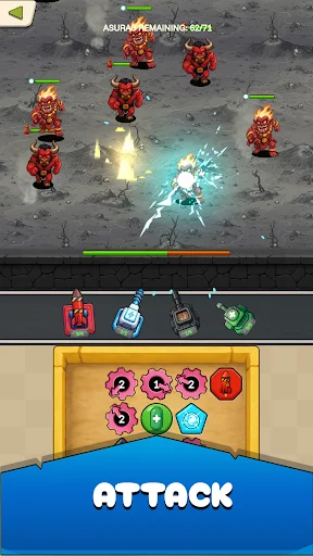 Download Asura Attack Versi Terbaru – Game Puzzle Strategi Seru - Screenshot 2