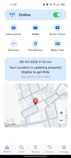 Download V Way Taxi Driver App – Penghasilan Maksimal & Mudah - Screenshot 1