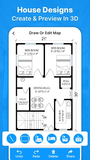 Download Floor Plan Creator: Home DecAi Terbaru – Desain Rumah 3D - Screenshot 2