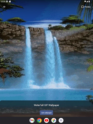 Download Waterfall GIF Wallpaper Terbaru – Animasi 3D Gratis - Screenshot 10