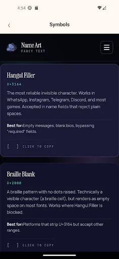 Download Name Art – Fancy Text Terbaru – Buat Nama Keren Gratis - Screenshot 3