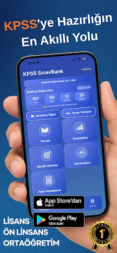 Download KPSS & AGS SınavBank 2026 – Persiapan Ujian Terbaik - Screenshot 1