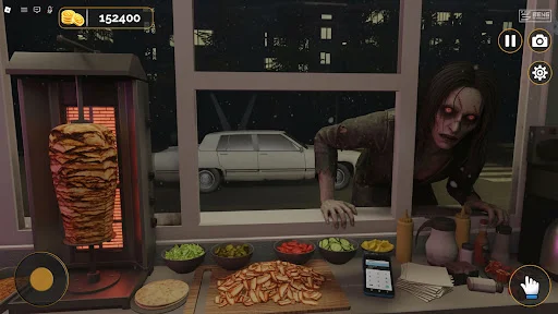 Download Scary Shawarma Night Kiosk Terbaru – Game Simulasi Horor - Screenshot 4