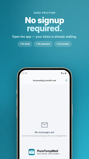Download Temp Mail – PureTempMail Terbaru – Email Sekali Pakai - Screenshot 3