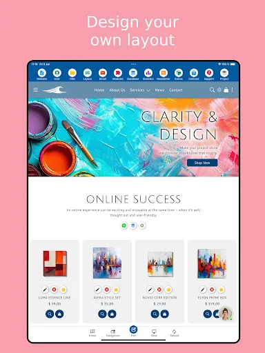 Download Website Builder – bluetronix Terbaru – Buat Website Gratis - Screenshot 13