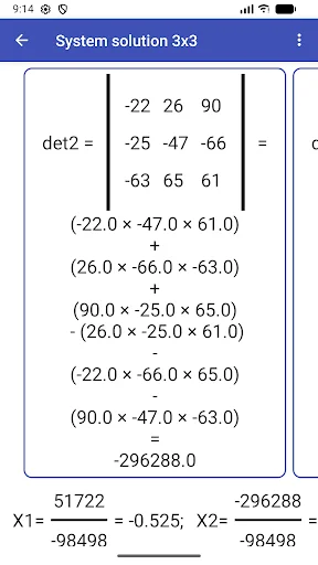 Download System of Equations Solver APK – Selesaikan Persamaan - Screenshot 6