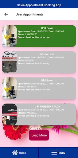 Download Salon Slot Booking Terbaru – Aplikasi Reservasi Mudah - Screenshot 8