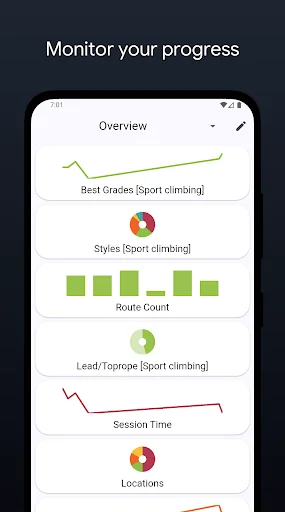 Download Climbing Tracker Terbaru – Log & Statistik Panjat Tebing - Screenshot 3