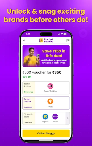 Download BachatBuddies Terbaru – Diskon Belanja & Voucher Hemat - Screenshot 3