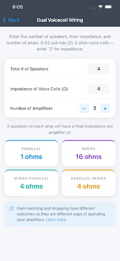 Ultimate Car Audio App – Kalkulator Box & Wiring Terbaik - Screenshot 4