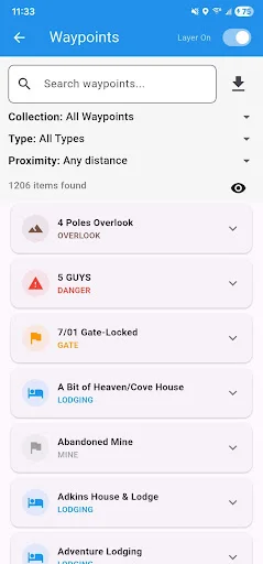Download Map Guided Adventures – Peta Off-Road Terbaik USA - Screenshot 3