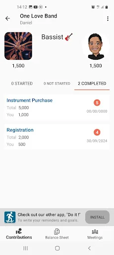 Download Harambee Terbaru – Kelola Keuangan Grup & Iuran Mudah - Screenshot 6