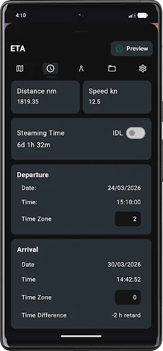 Download CVoyager Terbaru – Perencanaan Rute Kapal Gratis - Screenshot 6