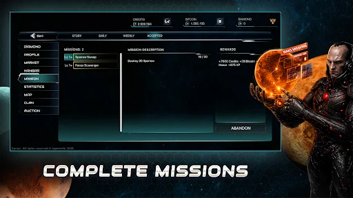 Download WarOrbit Space MMO Terbaru – Game Shooter Luar Angkasa - Screenshot 3