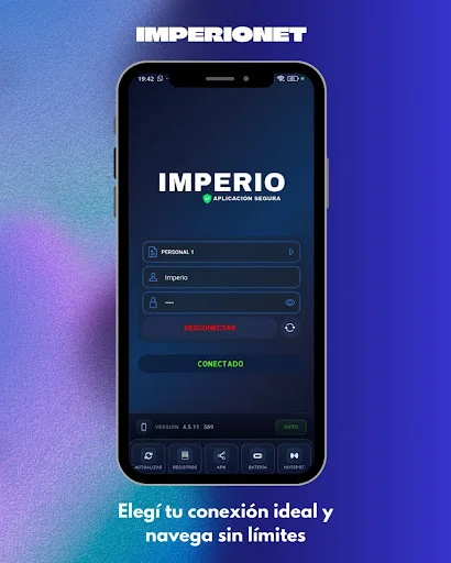 Download ImperioNet Terbaru – Jelajahi Internet Aman & Bebas - Screenshot 1