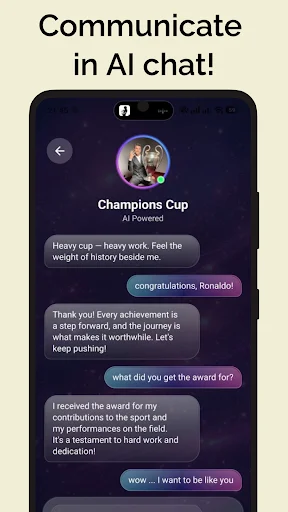 Download Ronaldo Fake Chat & Video Call – Prank Cristiano Ronaldo - Screenshot 4