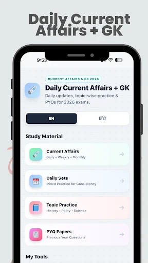 Download Current Affairs & GK 2026 – Kuis & Ujian Gratis - Screenshot 1