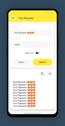 Download Text Repeater: Blank Text Terbaru – Generator Teks Gratis - Screenshot 2