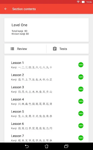 Download Japanese Characters Terbaru – Belajar Kanji & Kana Gratis - Screenshot 10