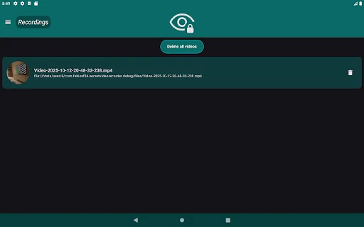 Download Secret Video Recorder – SVR Terbaru – Rekam Video Rahasia - Screenshot 8