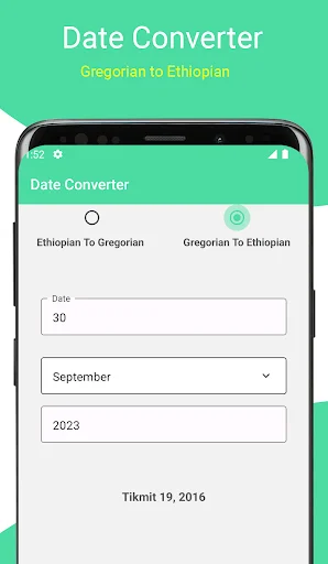 Download Ethiopian Calendar Terbaru – Konverter Tanggal Gratis - Screenshot 12